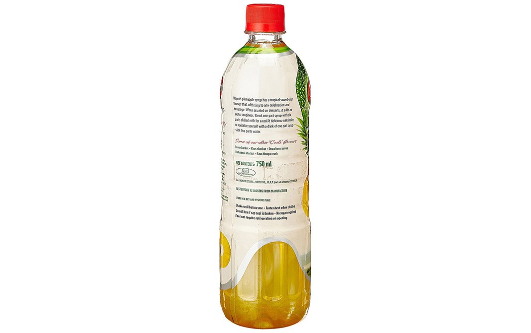 Mapro Coolz Pineapple Syrup    Plastic Bottle  750 millilitre